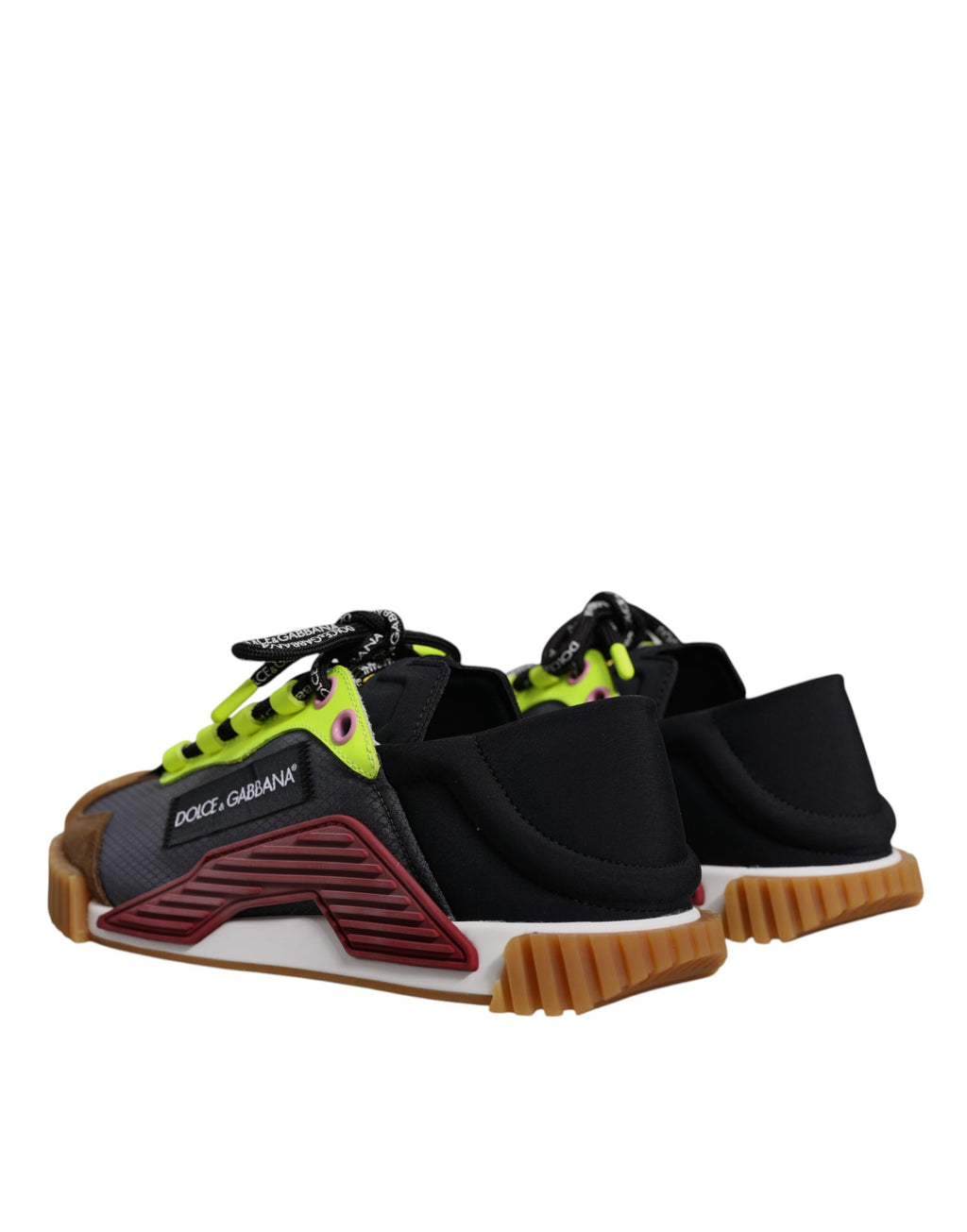Dolce & Gabbana Multicolor Nylon Low Top NS1 Turnschuhe Schuhe