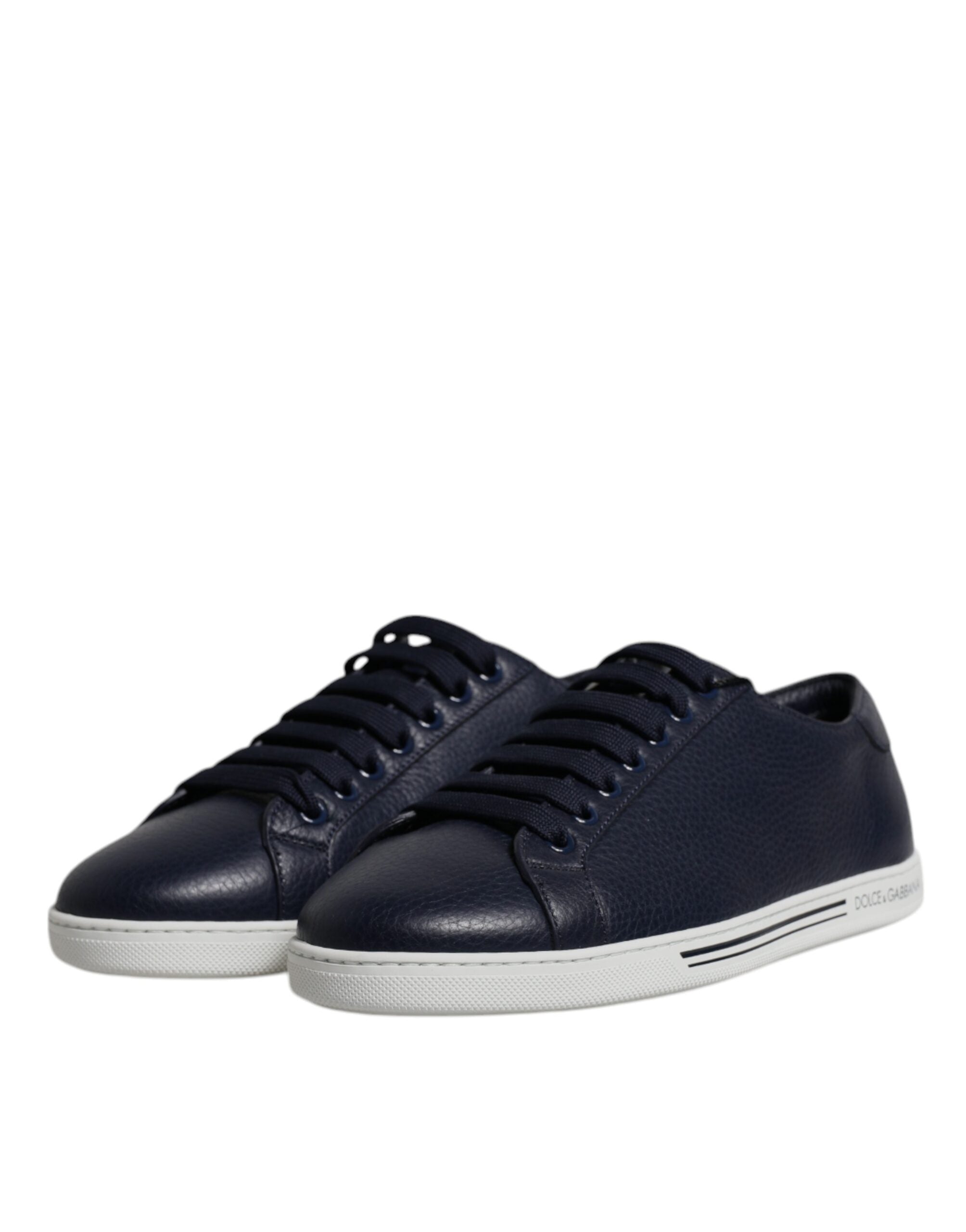 Dolce & Gabbana Blau Low Top Männer Saint Tropez Turnschuhe Schuhe