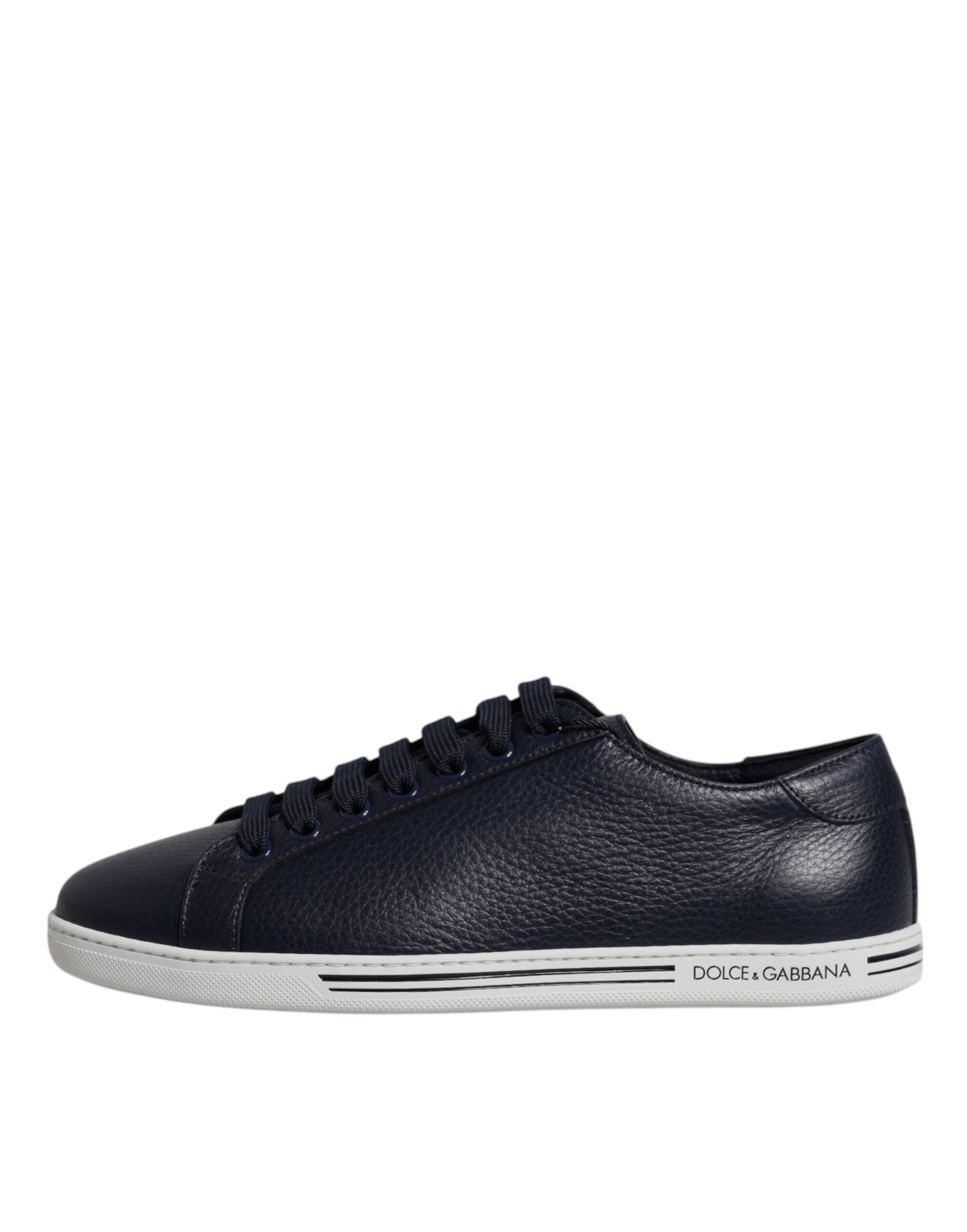 Dolce & Gabbana Blau Low Top Männer Saint Tropez Turnschuhe Schuhe