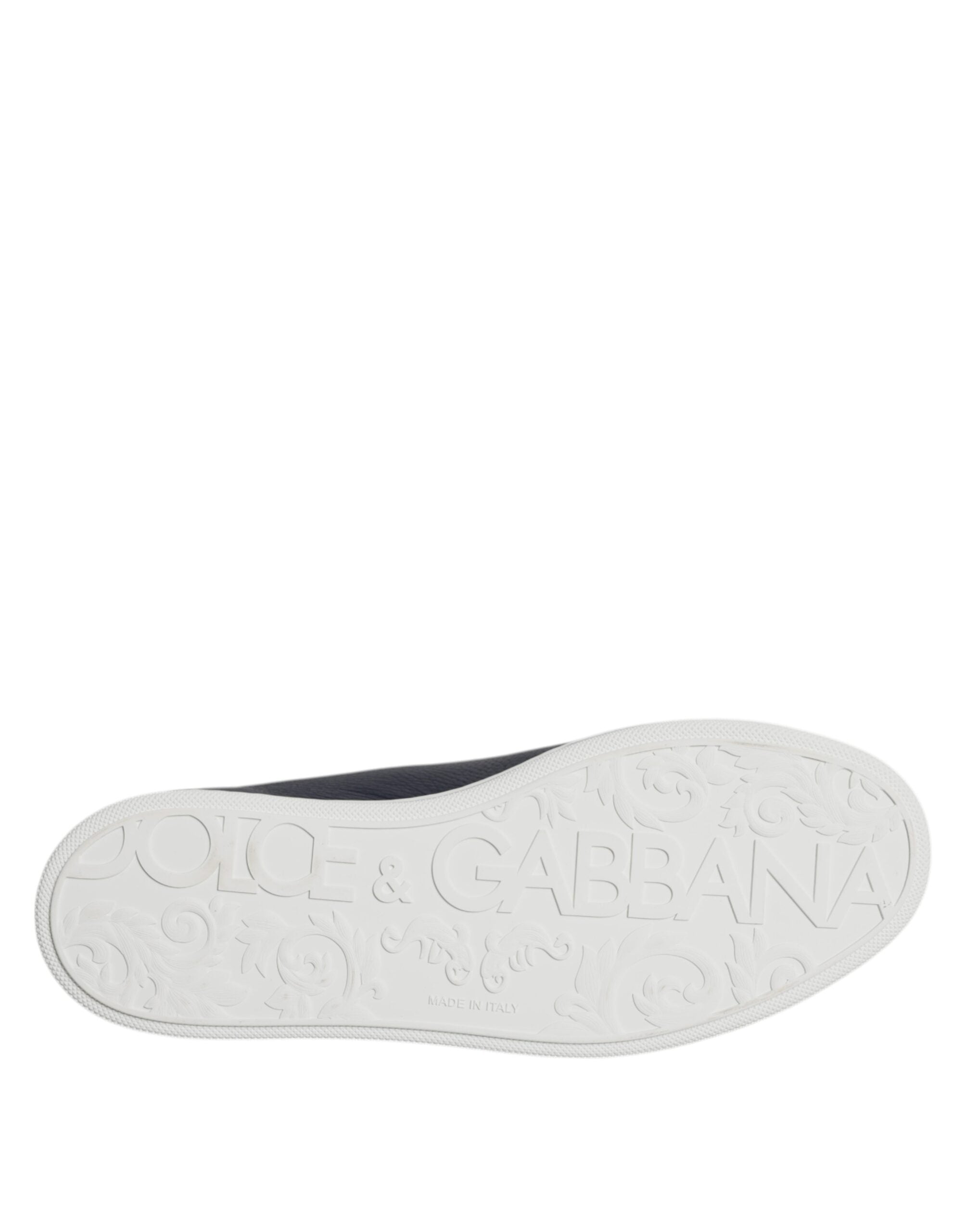 Dolce & Gabbana Blau Low Top Männer Saint Tropez Turnschuhe Schuhe