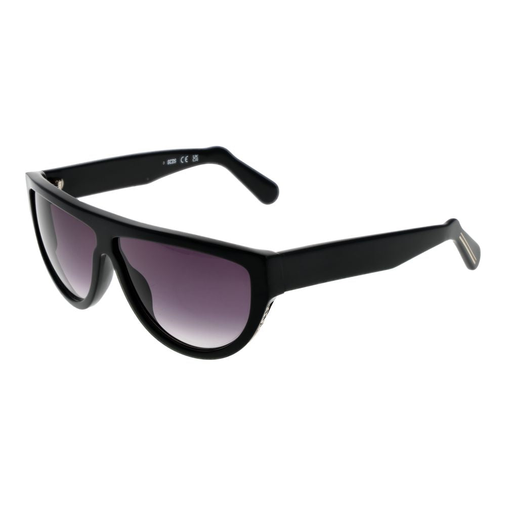 GCDS Schwarze Sonnenbrille aus Acetat