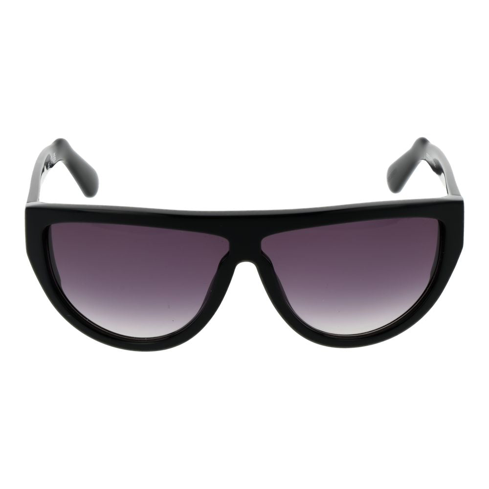 GCDS Schwarze Sonnenbrille aus Acetat