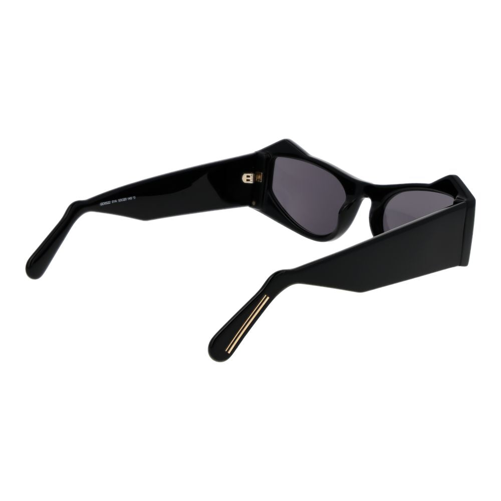 GCDS Sonnenbrille aus schwarzem Acetat