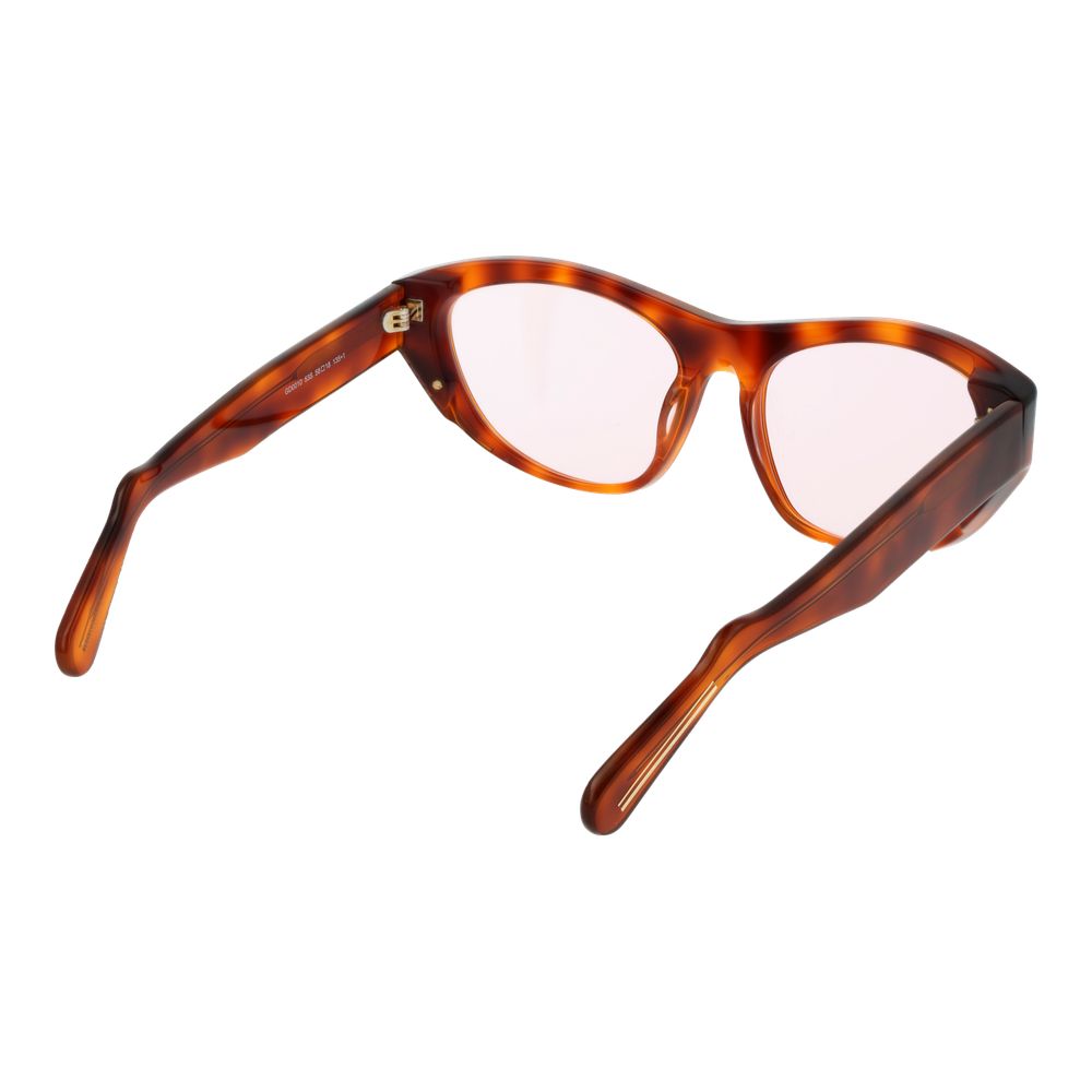 GCDS Braune Sonnenbrille aus Kunststoff