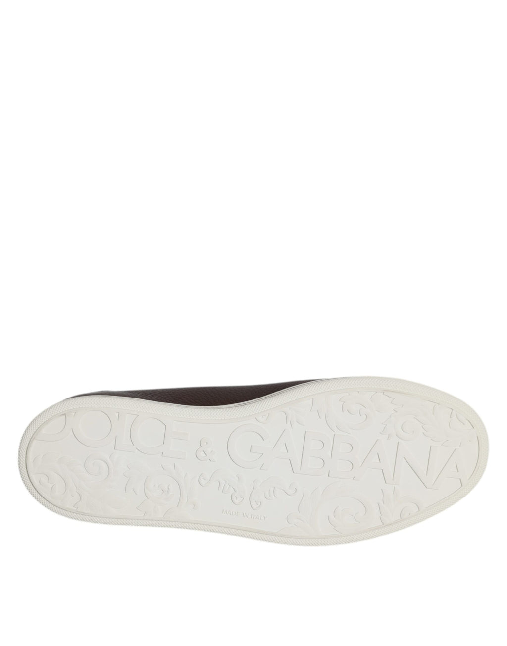 Dolce & Gabbana Braun Low Top Männer Saint Tropez Turnschuhe Schuhe