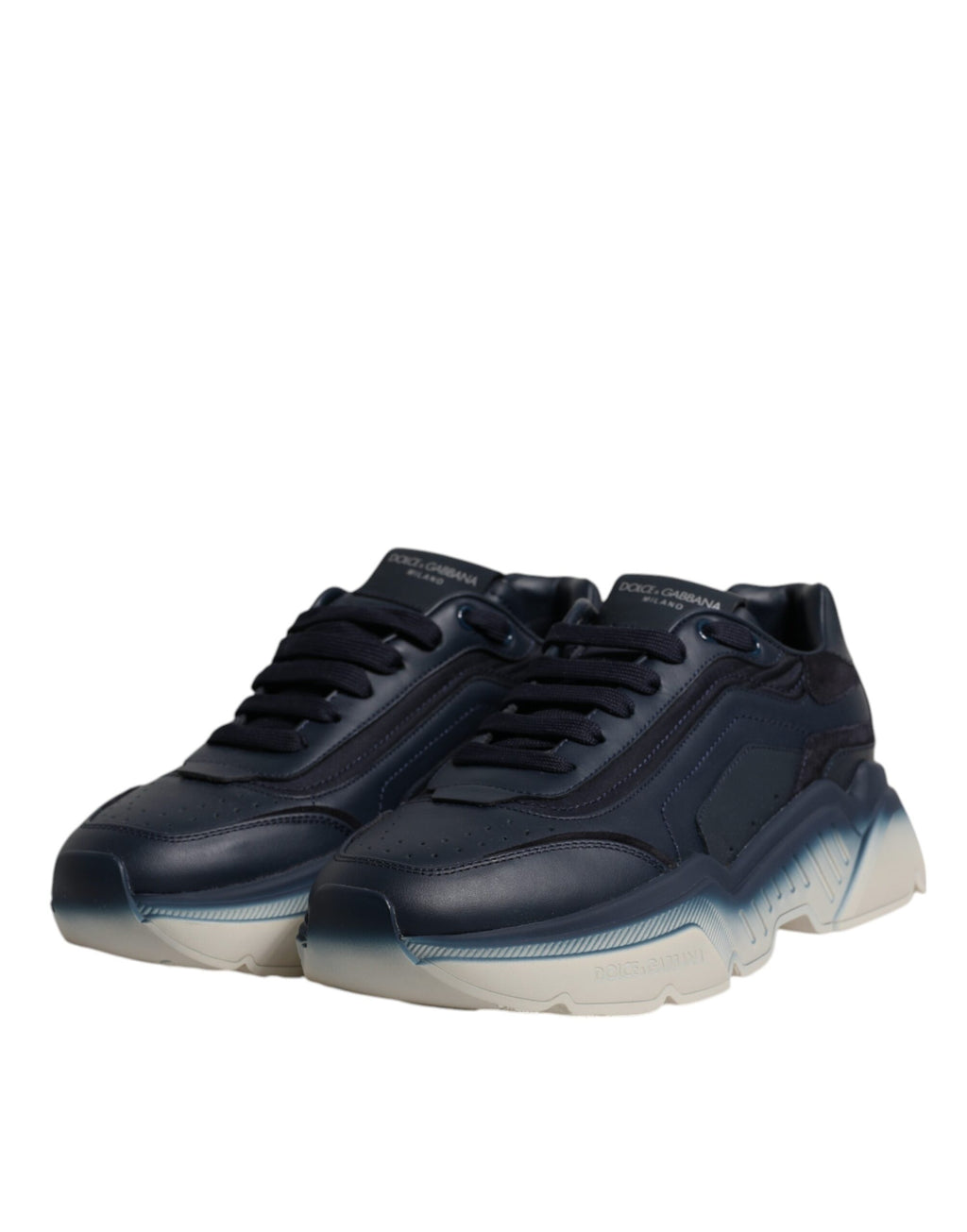 Dolce & Gabbana Marineblau Daymaster Low Top Männer Turnschuhe Schuhe
