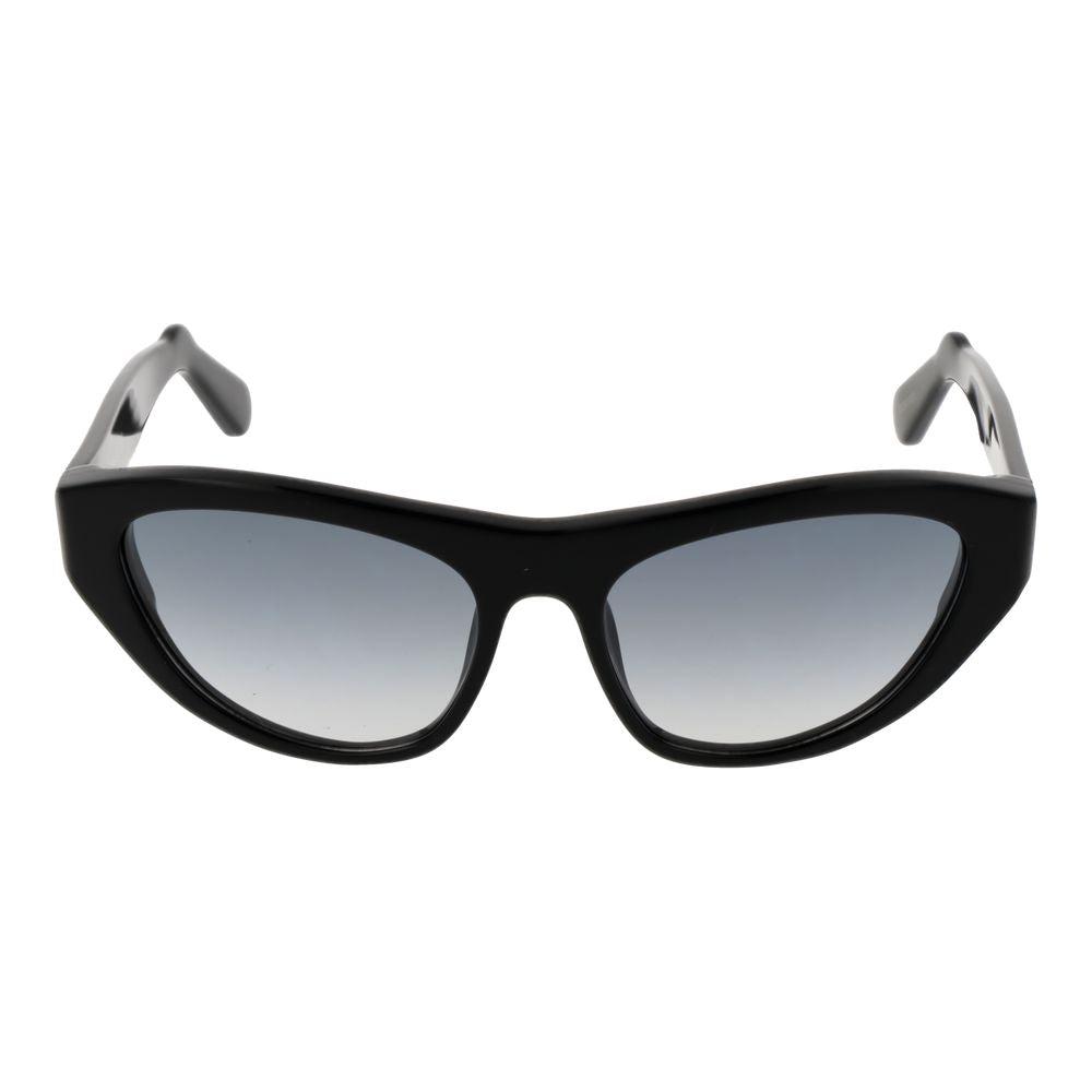 GCDS Schwarze Sonnenbrille aus Acetat