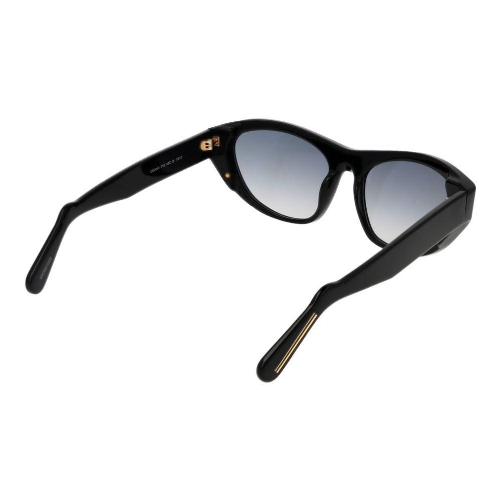 GCDS Schwarze Sonnenbrille aus Acetat