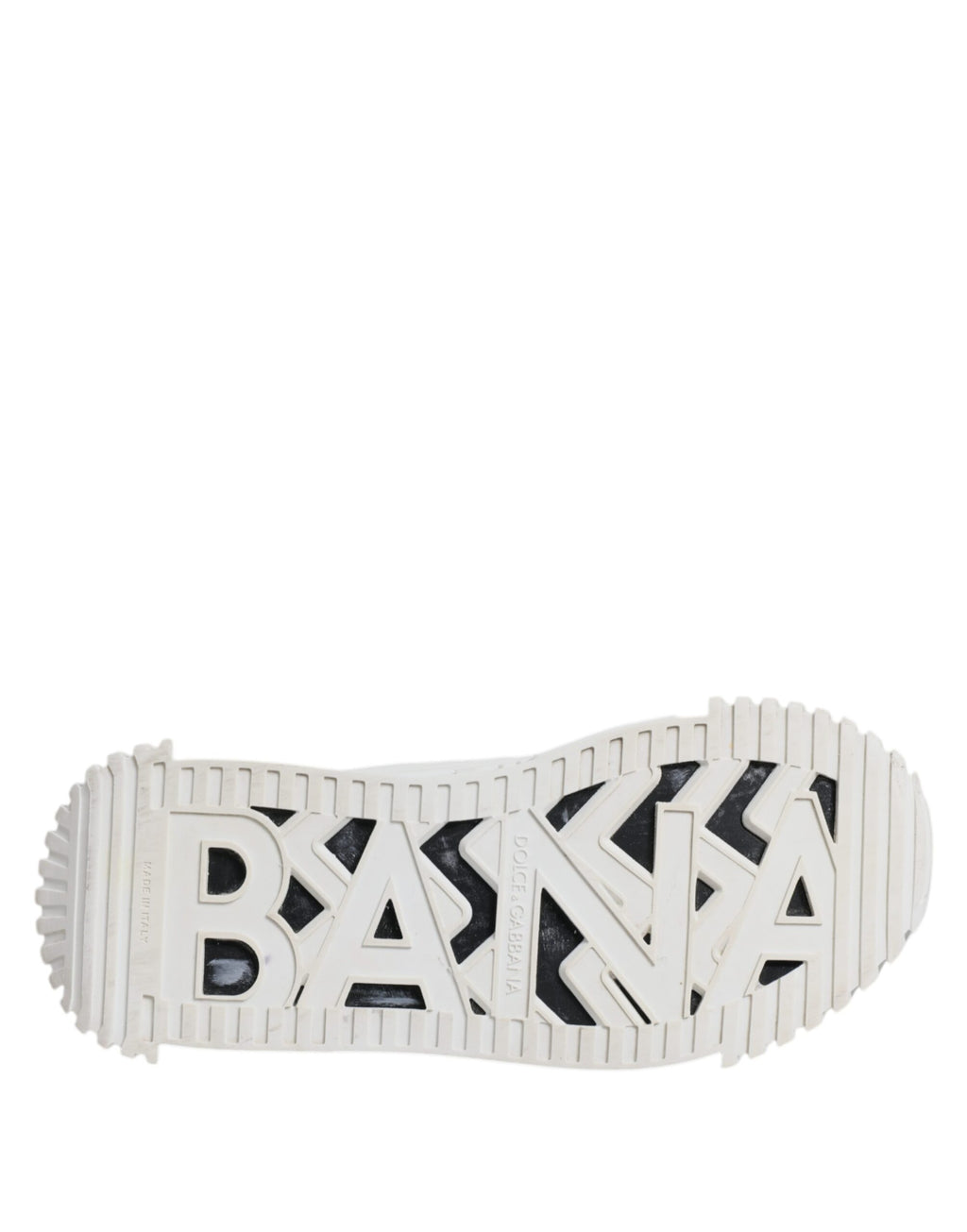 Dolce & Gabbana Weiß Schwarz NS1 Low Top Turnschuhe Schuhe