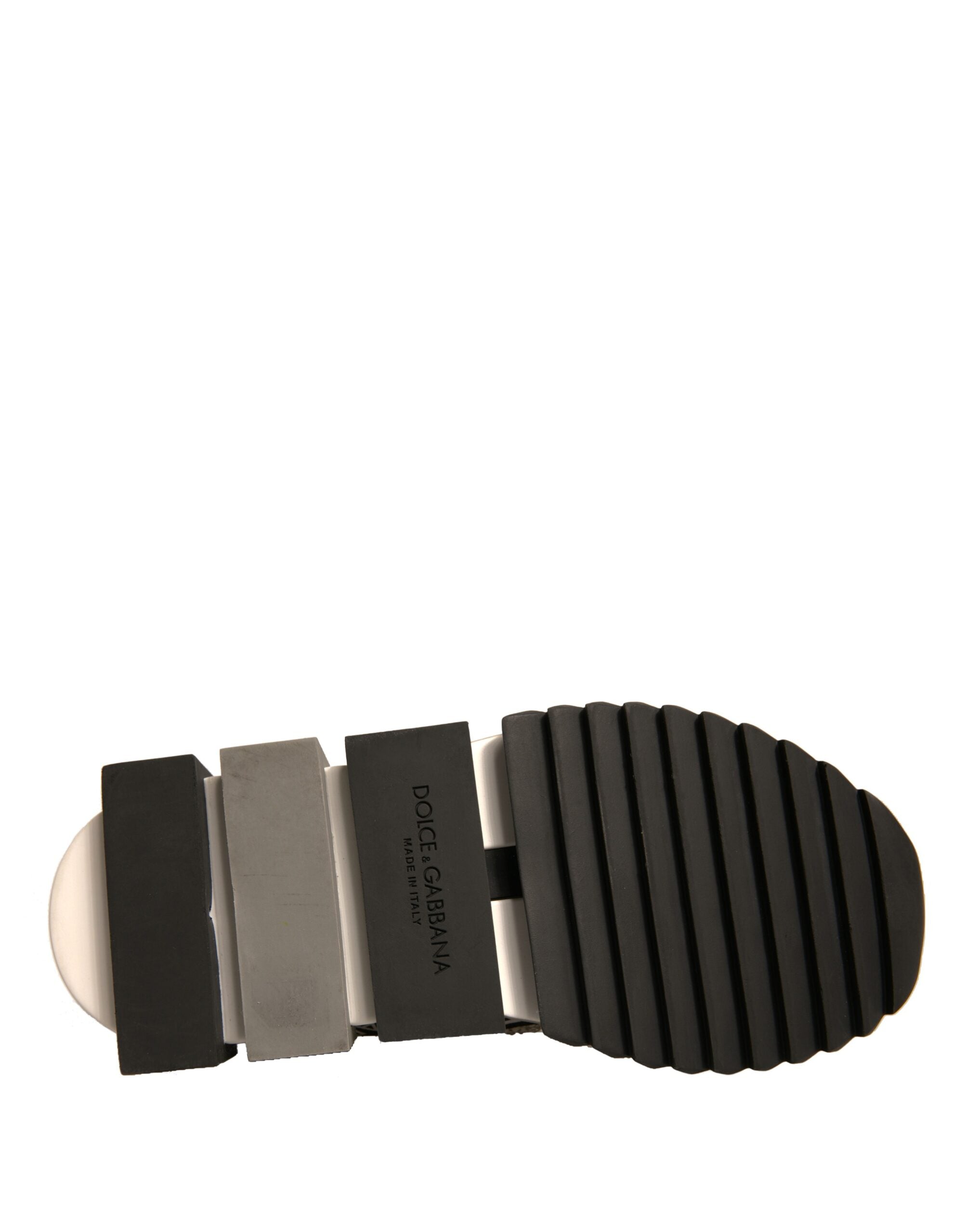 Dolce & Gabbana Silber Strass Sorrento Turnschuhe Schuhe