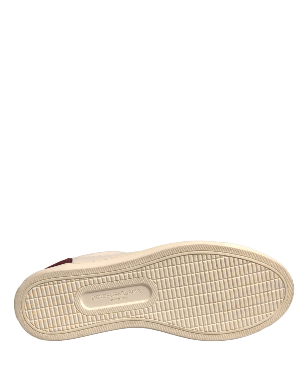 Dolce & Gabbana Weiß Wildleder Leder Low Top Turnschuhe Schuhe