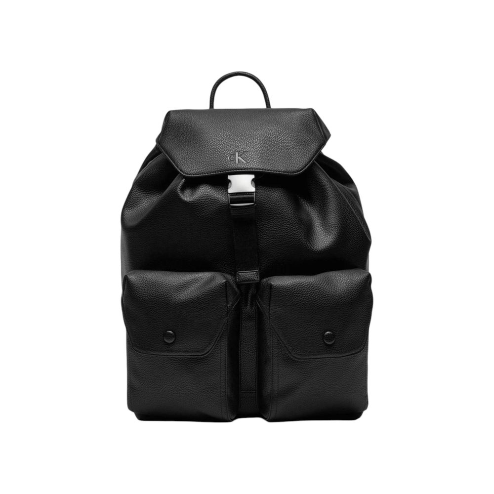 Calvin Klein Jeans Schwarzer Polyethylen-Rucksack