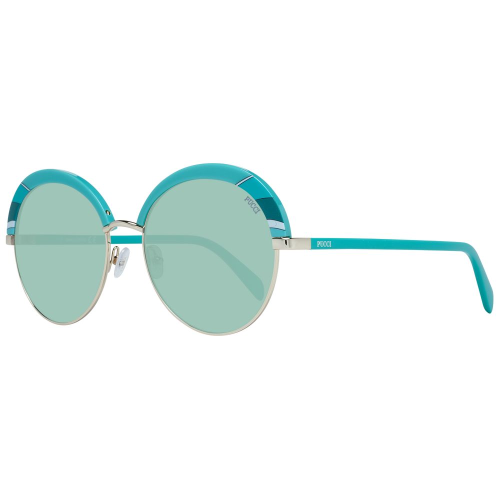 Emilio Pucci Türkis Frauen Sonnenbrille
