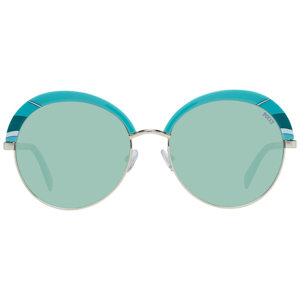 Emilio Pucci Türkis Frauen Sonnenbrille