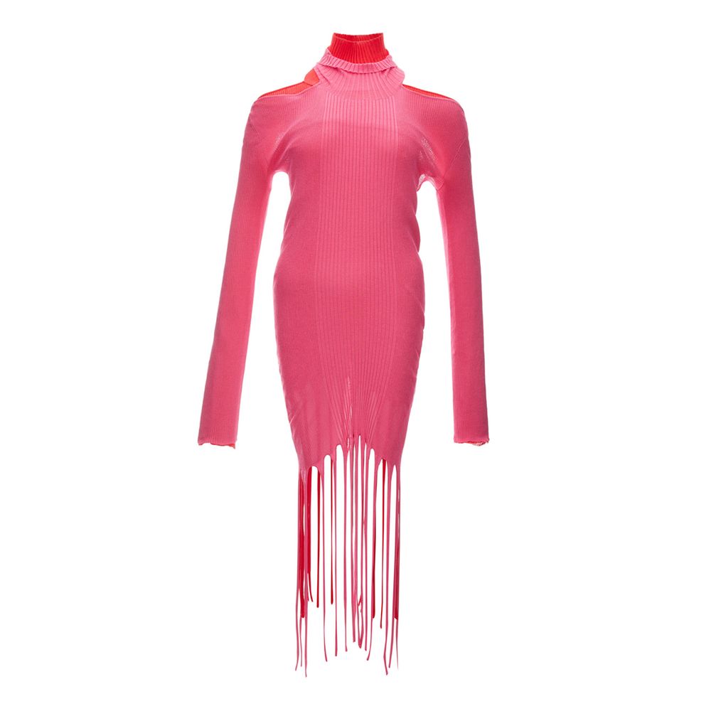 Bottega Veneta Rosa Baumwolle lang