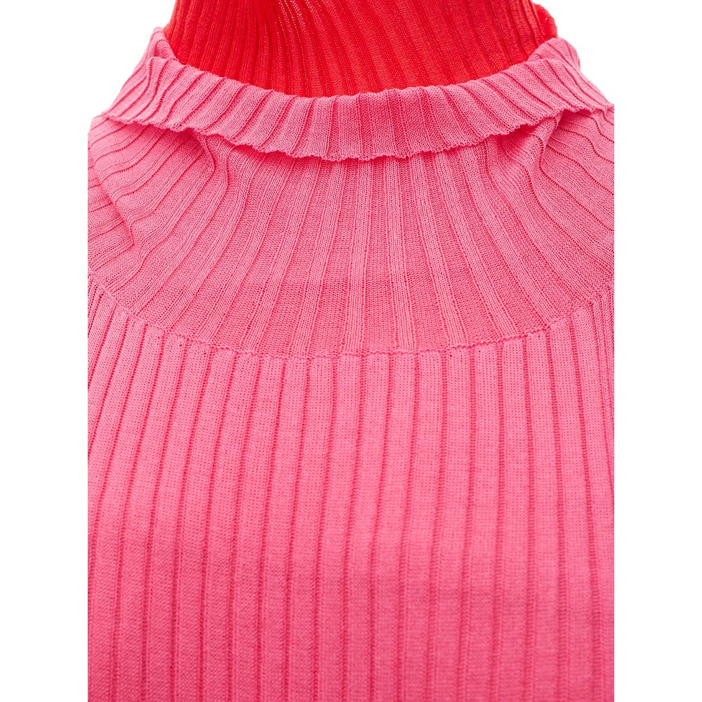 Bottega Veneta Rosa Baumwolle lang