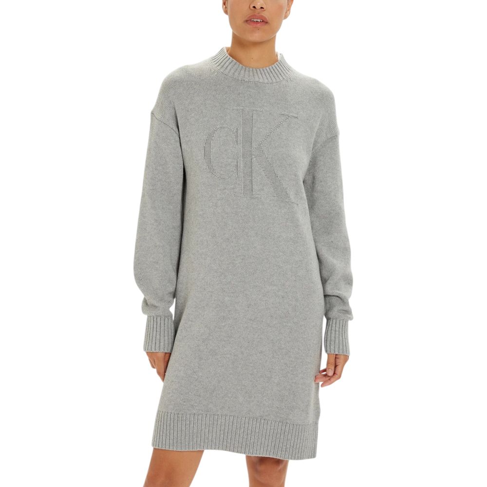 Calvin Klein Jeans Graue Bio-Baumwoll-Shorts