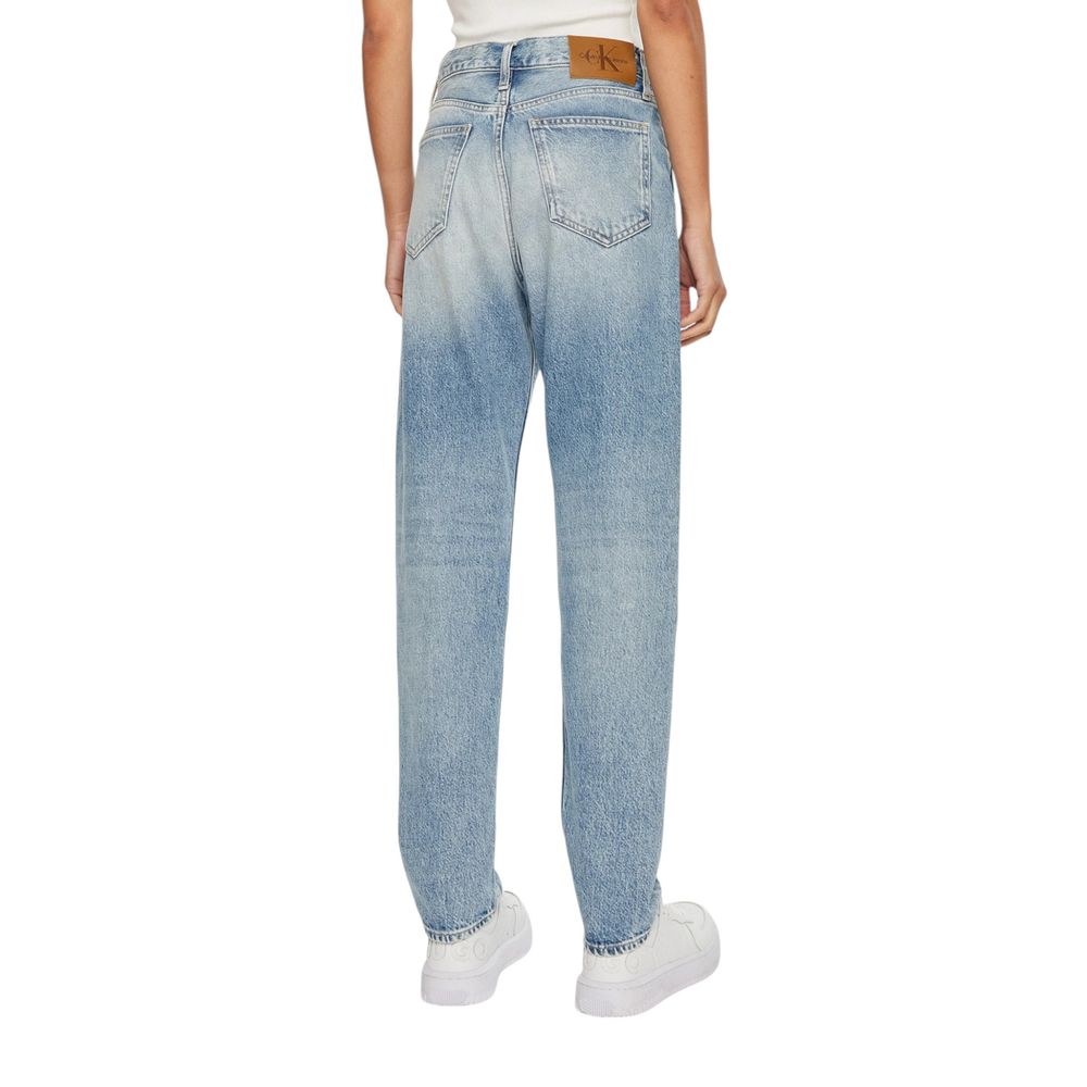 Calvin Klein Jeans Hellblaue Slim Fit Jeans aus Baumwolle