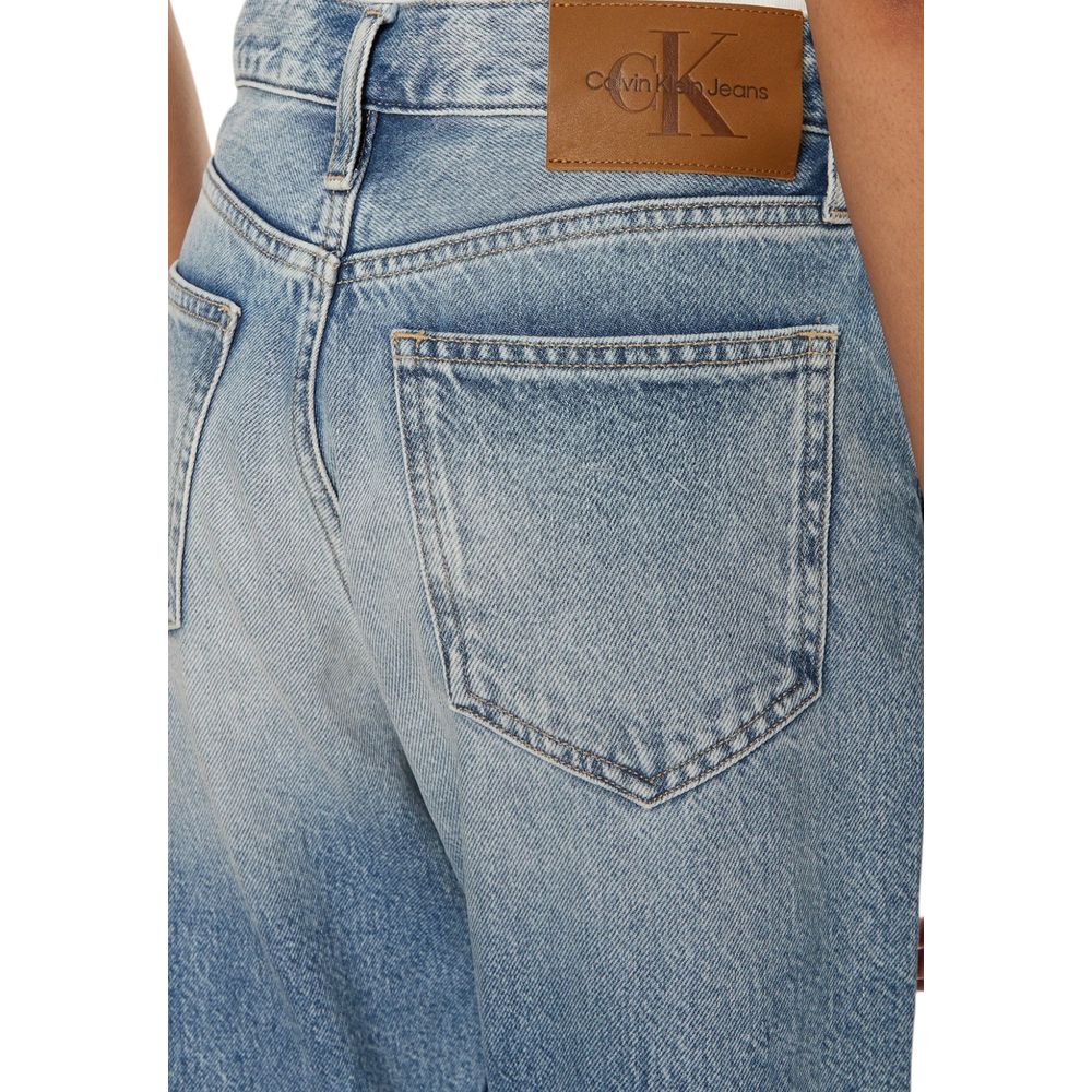 Calvin Klein Jeans Hellblaue Slim Fit Jeans aus Baumwolle