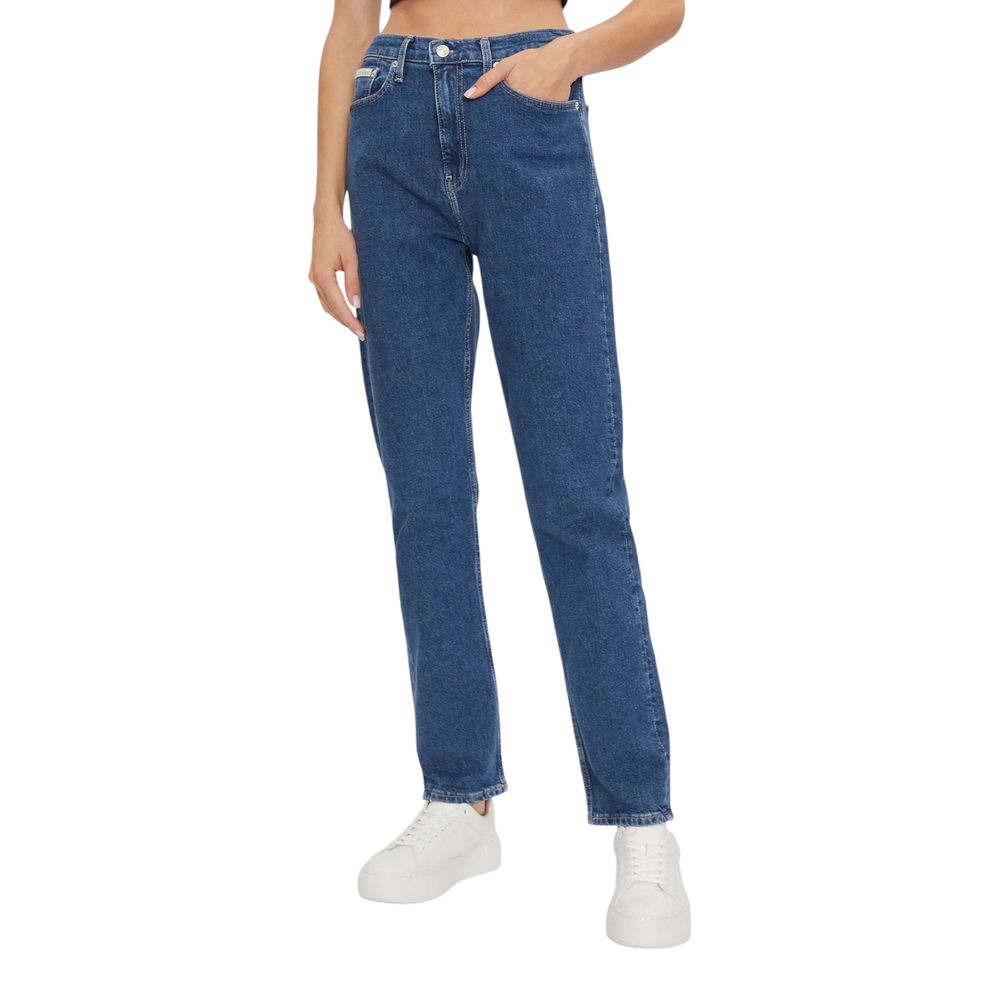 Calvin Klein Jeans Blaue Slim Fit Jeans aus Baumwolle