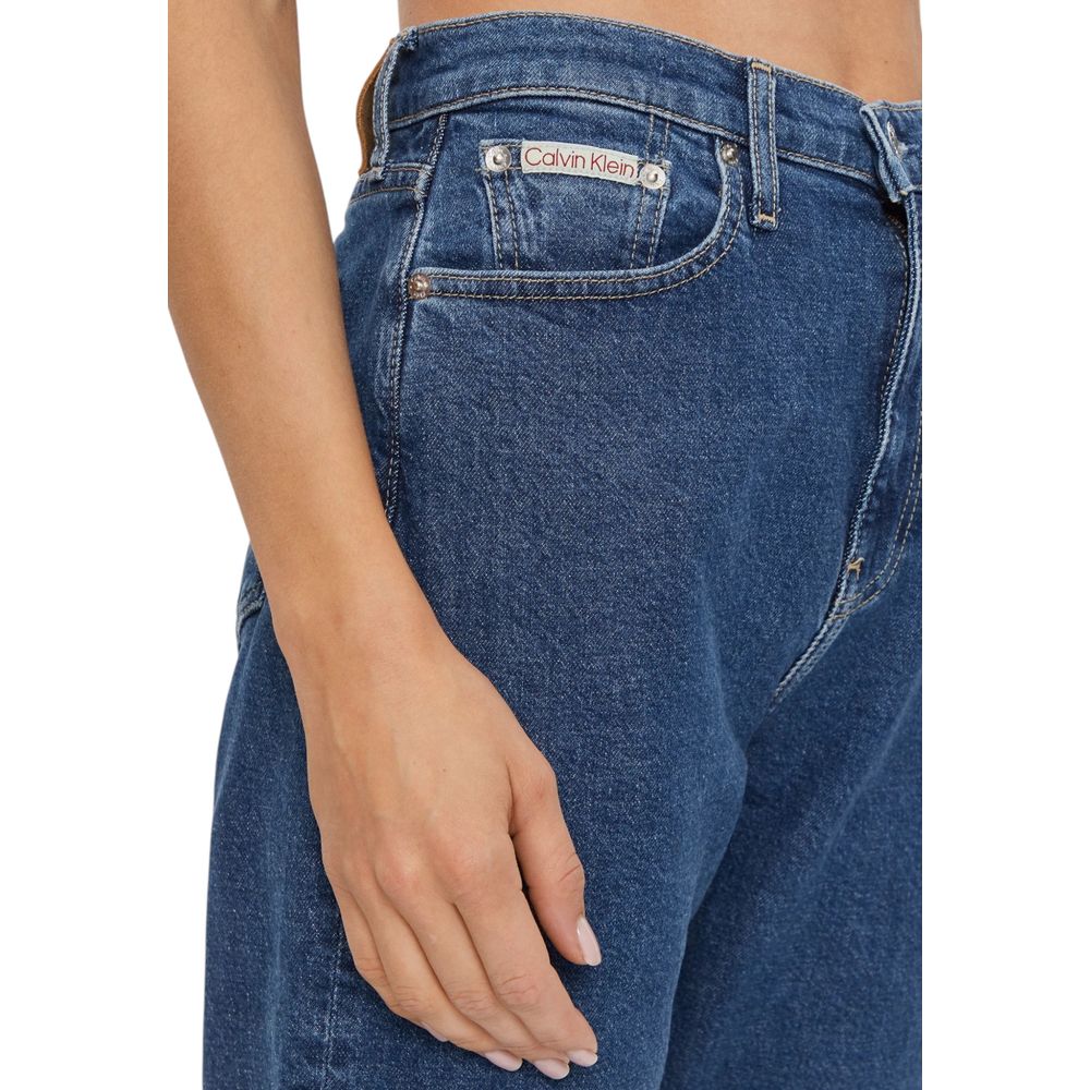 Calvin Klein Jeans Blaue Slim Fit Jeans aus Baumwolle