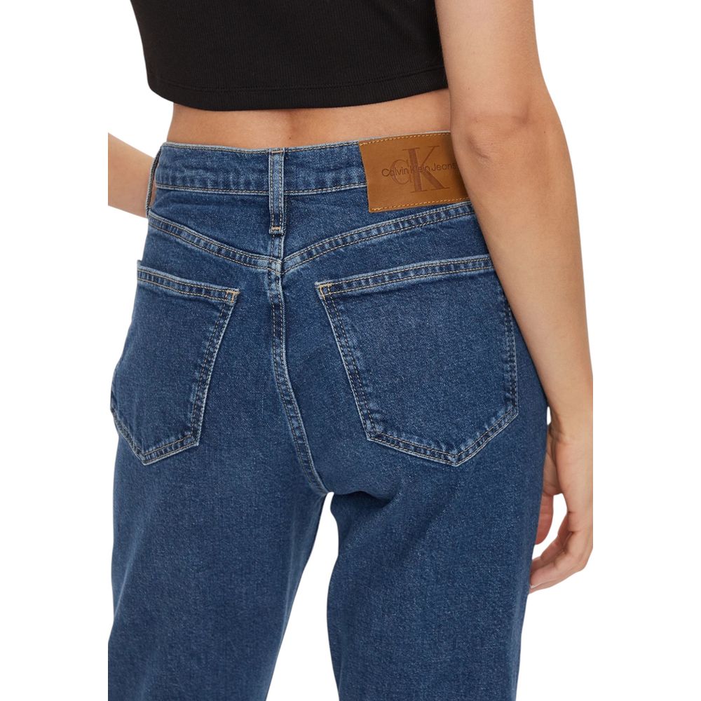 Calvin Klein Jeans Blaue Slim Fit Jeans aus Baumwolle