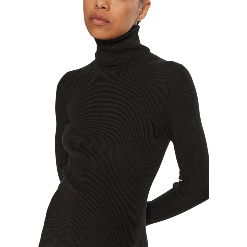 Calvin Klein Jeans Schwarz Baumwolle Lang