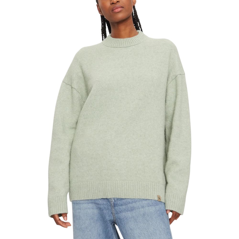 Calvin Klein Jeans Grüner Polyester-Pullover