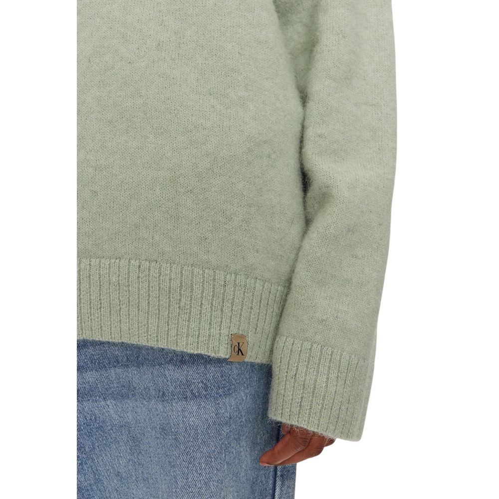 Calvin Klein Jeans Grüner Polyester-Pullover