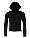Dolce & Gabbana Black Logo Full Zip Hooded Sweatshirt Sweater