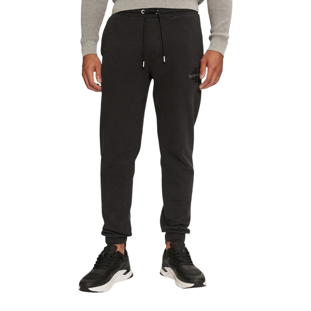 Calvin Klein Jeans Schwarze Jogginghose aus Bio-Baumwolle Workout Pant