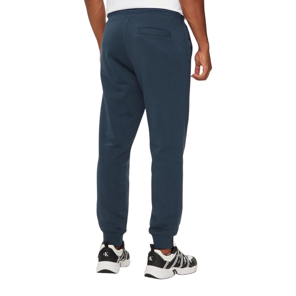 Calvin Klein Jeans Blaue Baumwoll-Jogger Workout-Hose