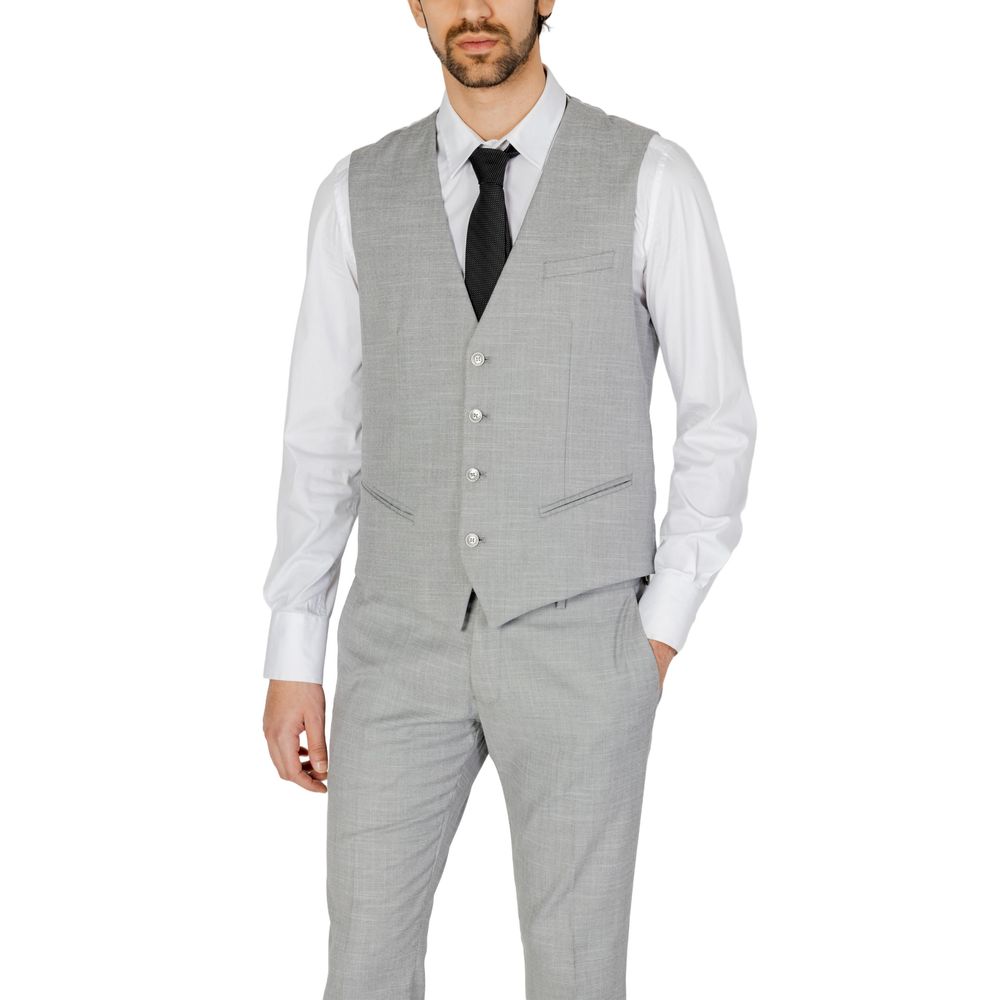 Antony Morato Graue Polyesterweste