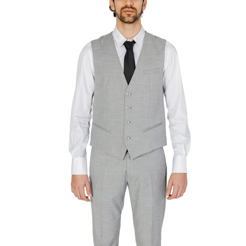 Antony Morato Graue Polyesterweste