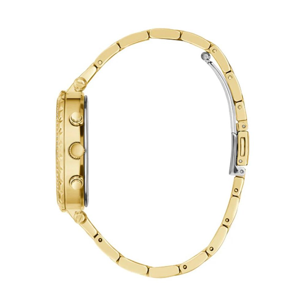 Guess Gold-Edelstahl-Uhr