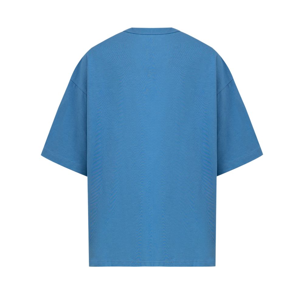 Bottega Veneta T-Shirt aus blauer Baumwolle