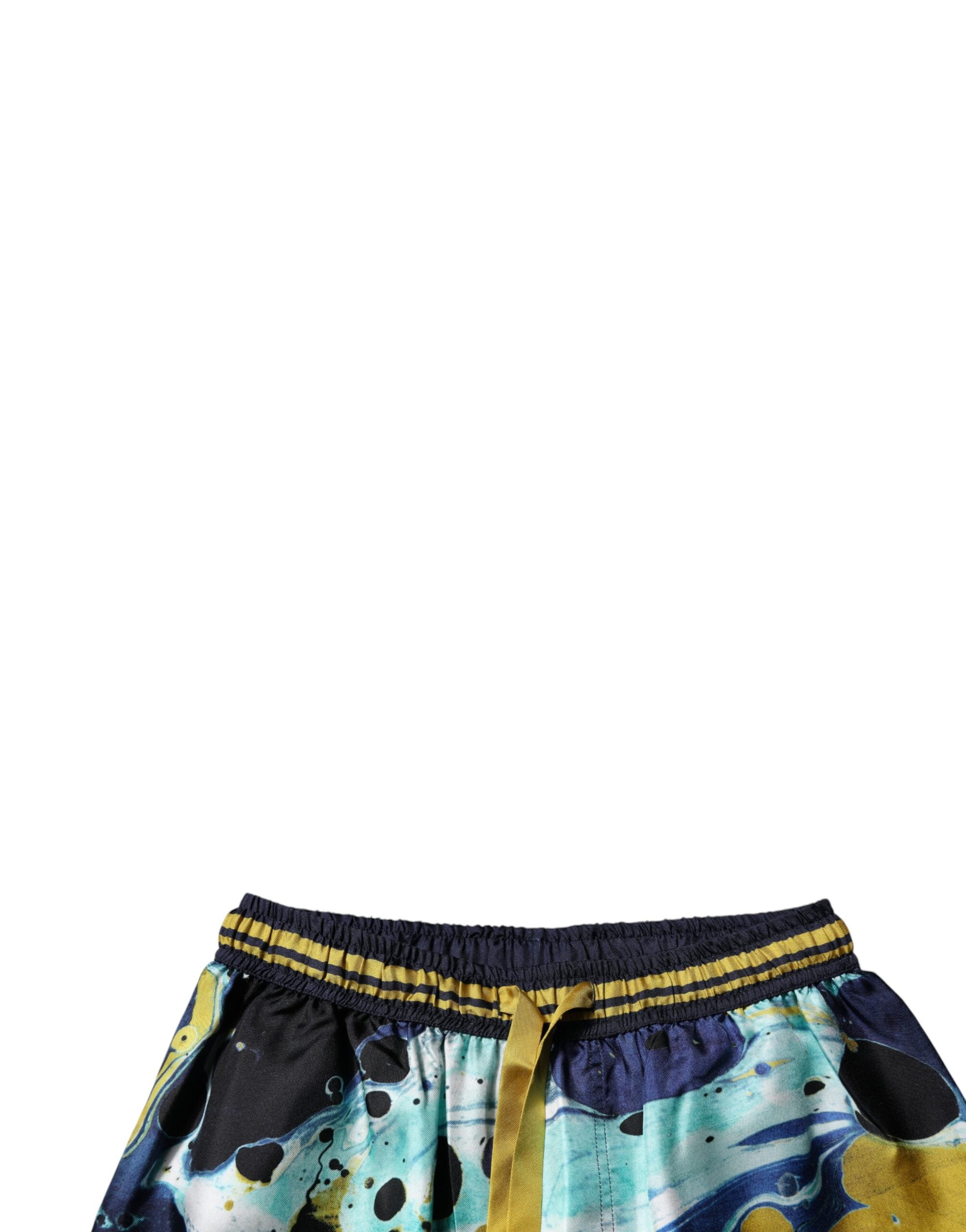 Dolce & Gabbana Multicolor Marmorierte Jogginghose Jogginghose Hose