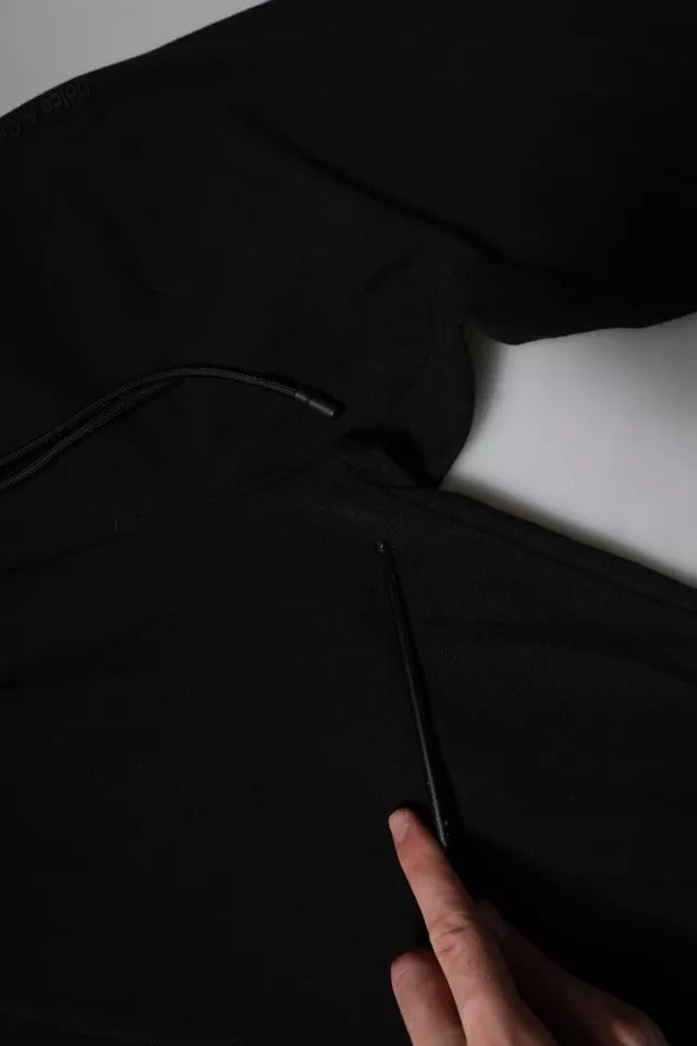 Dolce & Gabbana Schwarze Baumwoll-Jogging-Hose