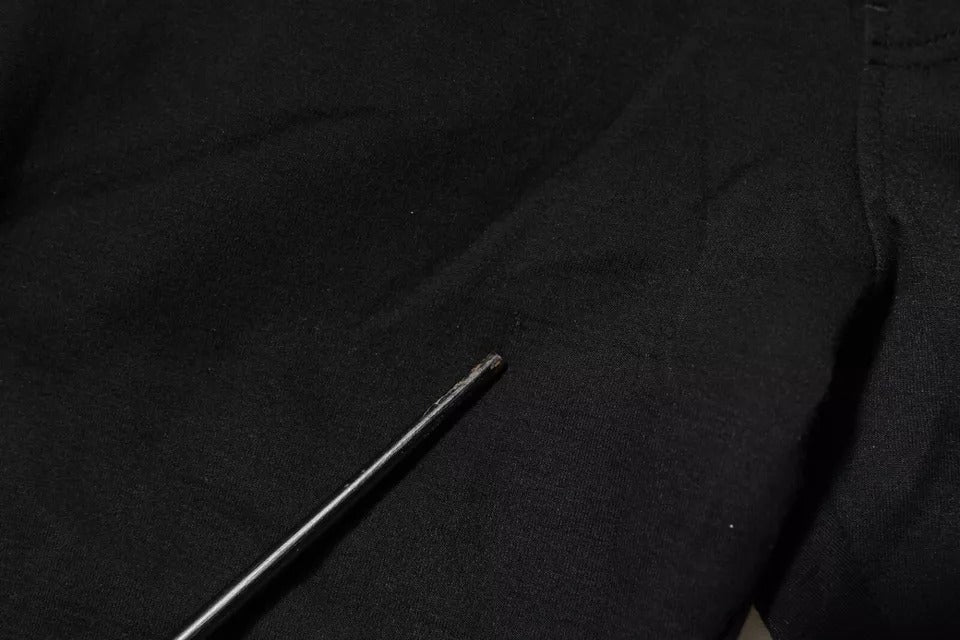 Dolce & Gabbana Schwarze Baumwoll-Jogging-Hose