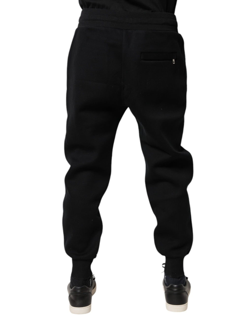 Dolce & Gabbana Schwarze Modal-Jogger-Jogging-Hose