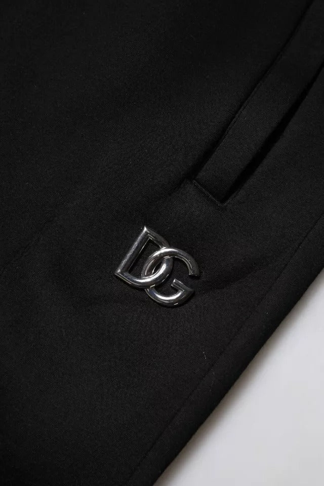Dolce & Gabbana Schwarze Modal-Jogger-Jogging-Hose