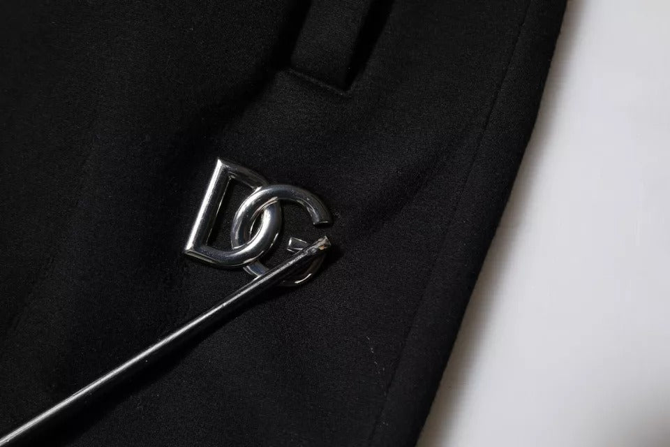 Dolce & Gabbana Schwarze Modal-Jogger-Jogging-Hose