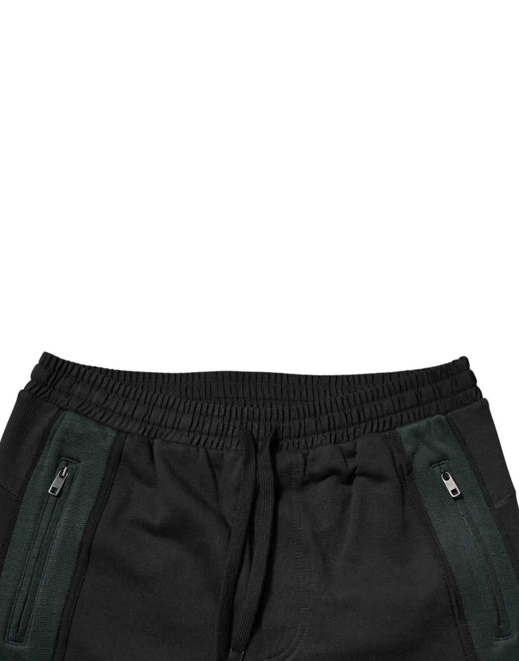 Dolce & Gabbana Schwarze Jogger-Sweatpants aus Baumwollmischung