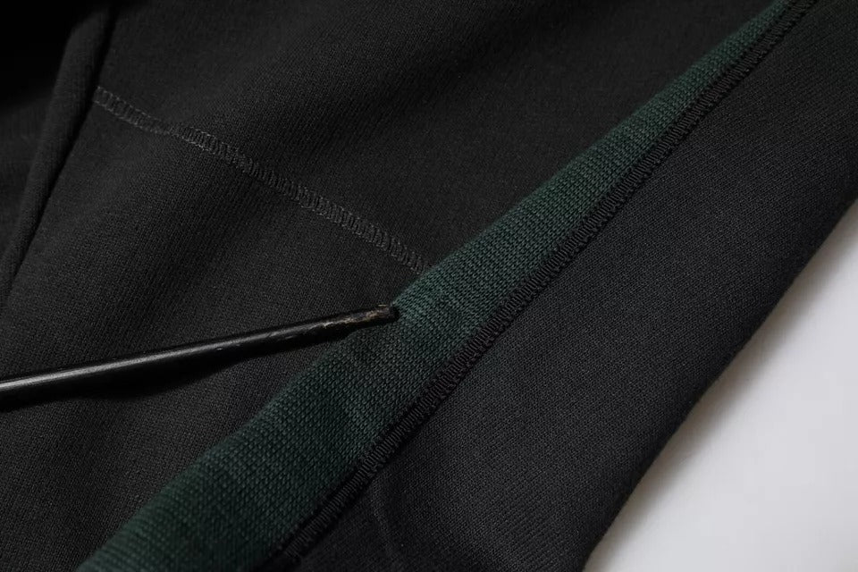 Dolce & Gabbana Schwarze Jogger-Sweatpants aus Baumwollmischung