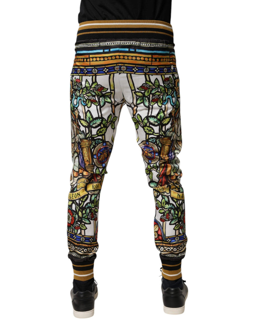 Dolce & Gabbana Mehrfarbige NAPOLEON Jogger-Sweatpants Hosen