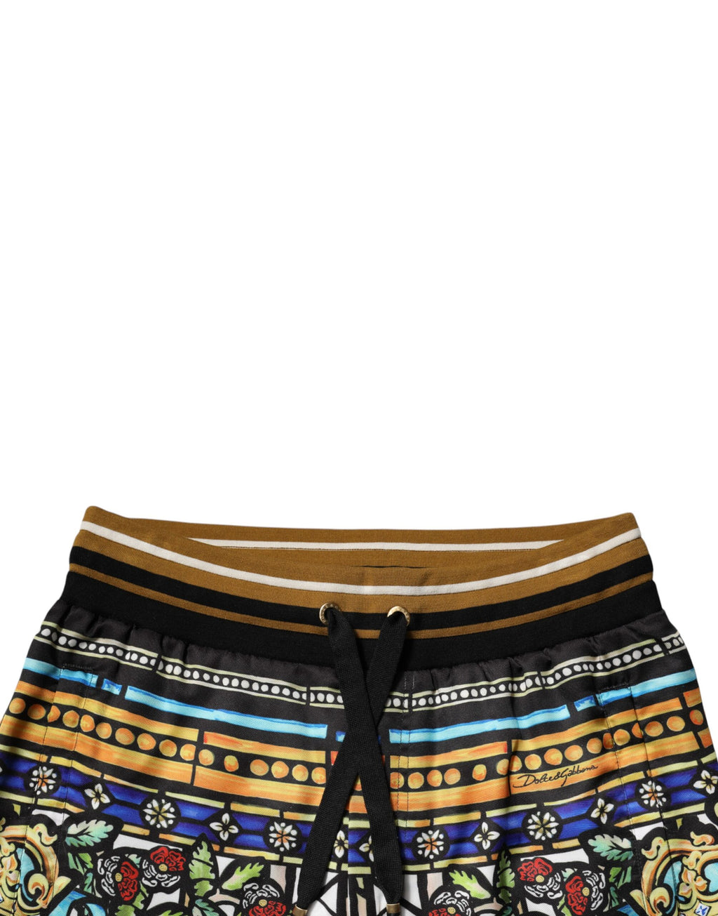 Dolce & Gabbana Mehrfarbige NAPOLEON Jogger-Sweatpants Hosen