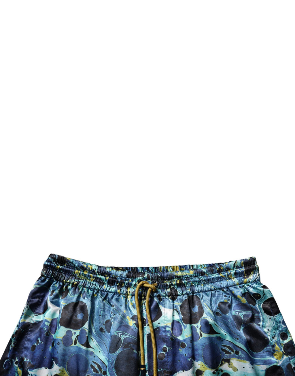 Dolce & Gabbana Multicolor Marmor Print Jogger Männer Sweatpants Hosen