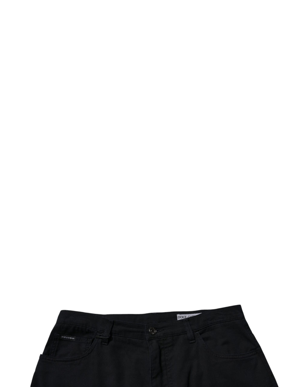 Dolce & Gabbana Dunkelblaue Baumwoll-Stretch-Denim-Jeans für Männer