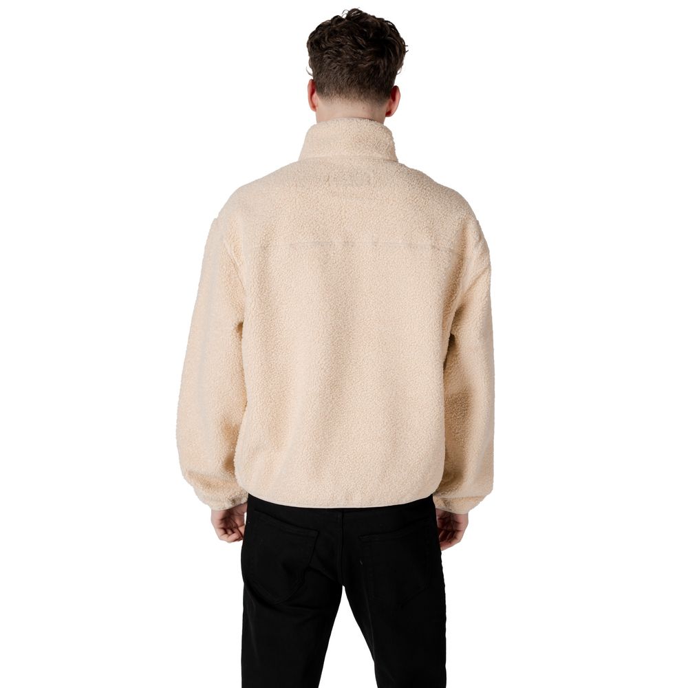 Calvin Klein Jeans Cremefarbene Jacken aus recyceltem Polyester &amp