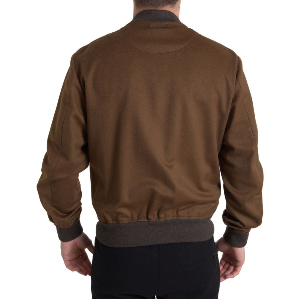 Dolce & Gabbana Braune Kaschmirjacke